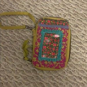 Natural life wallet wristlet